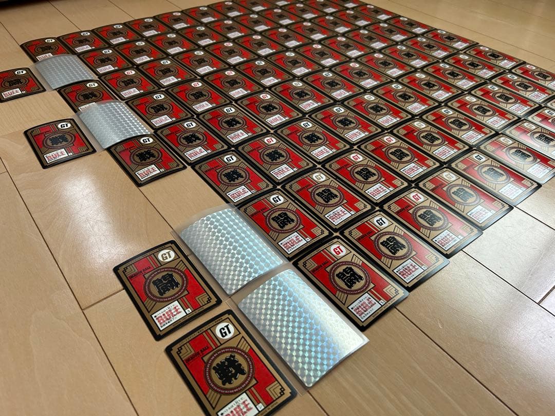 レア】ドラゴンボールGT カードダス 87枚 まとめ売り（セミコンプ