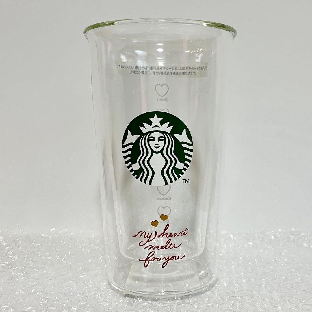 スタバ バレンタイン2026 ダブルウォール耐熱グラス 355ml - メルカリ