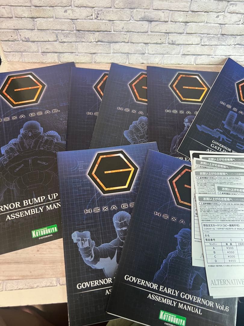 【引退】パンプアップ他(ヘキサギア約１２体セット／オマケ付