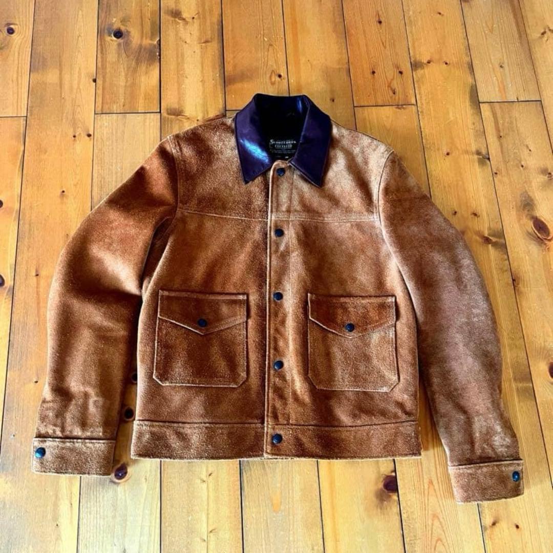 大幅値下げ Schott レザージャケット スウェード　320US サイズ38 楽天市場】SCHOTT ショット 782-5250009 NEWBIE SUEDE LEATHER JACKET