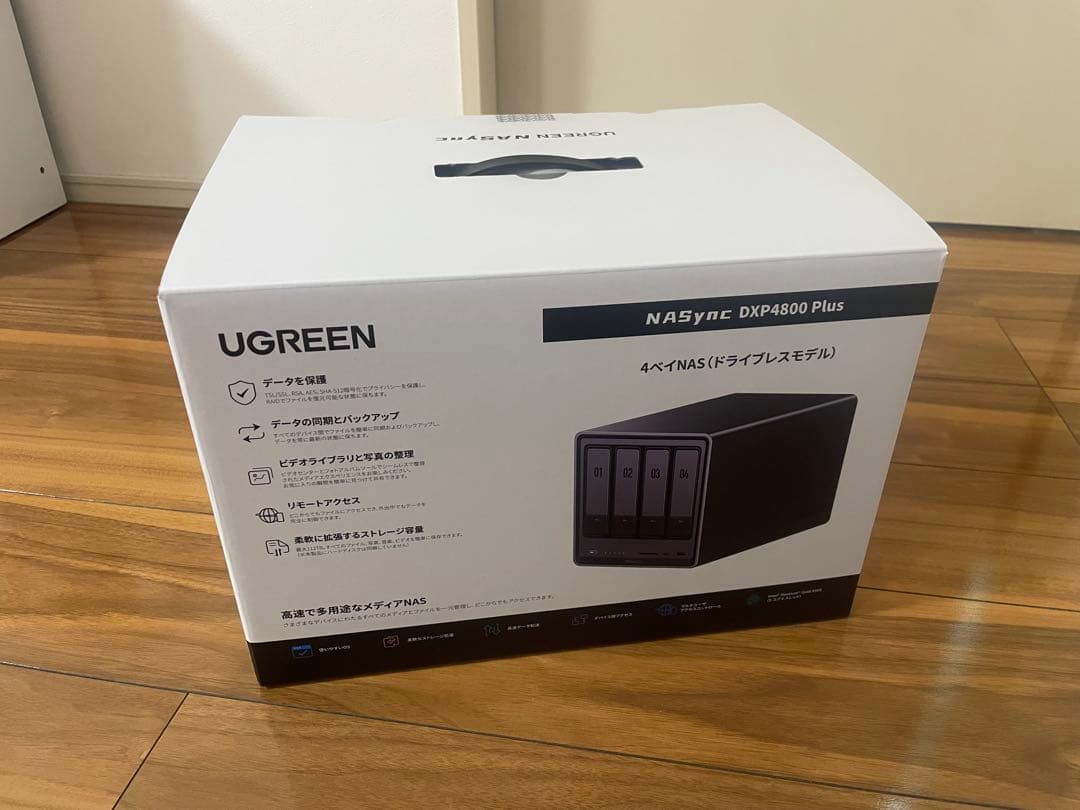 外付けハードディスク・ドライブ UGREEN NASync DXP4800Plus 10GbE 4-Bay NAS for Content Creators – UGREEN NAS US