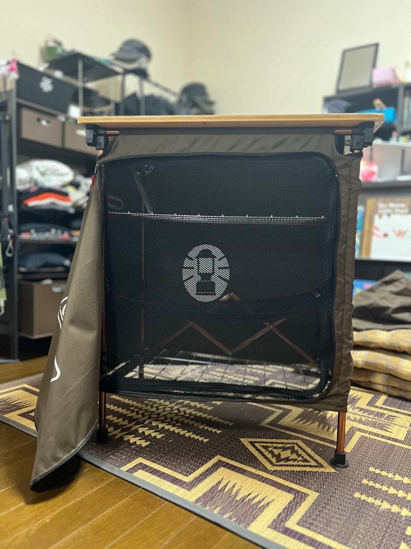 Coleman バンブーフォルダブルシェルフ　テーブル TFスポーツ岩槻店】再入荷！Coleman(コールマン) バンブーフォルダブル