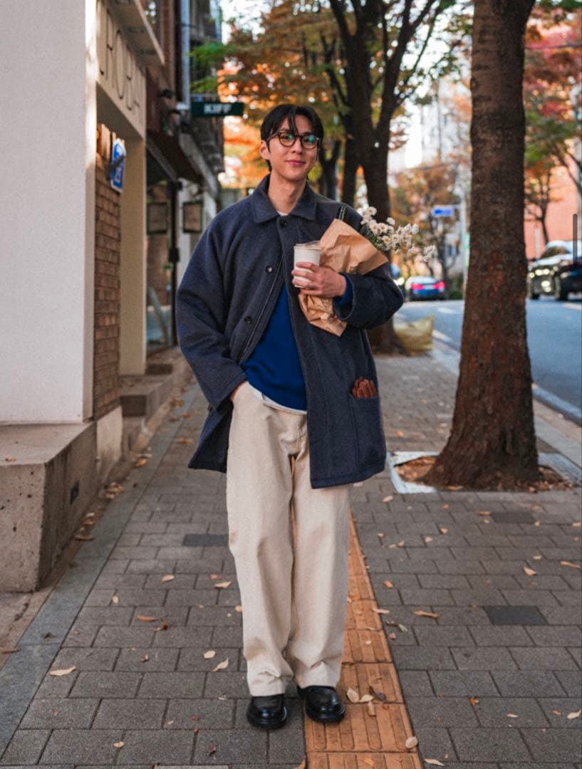 24AW新作【havehad】City Wool Half Coat - メルカリ