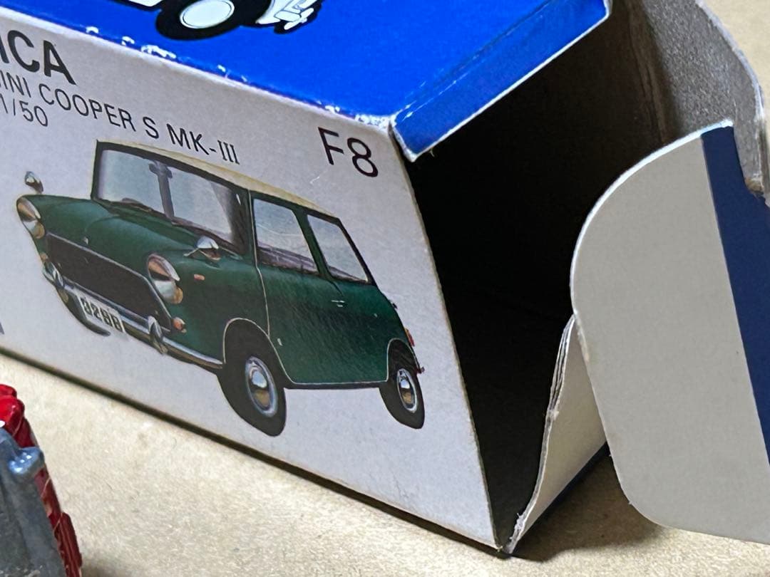 トミカ ミニクーパー クリヤマ模型 タミヤ 赤 ホイール銀 - メルカリ