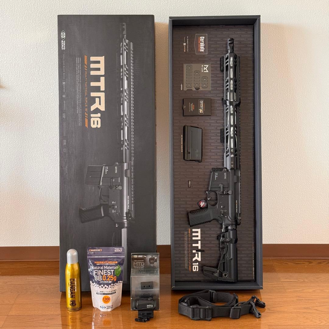 東京マルイ　MTR16/MTD/MAGPUL MS3 MTR16 東京マルイ ガスガン エアガンレビュー