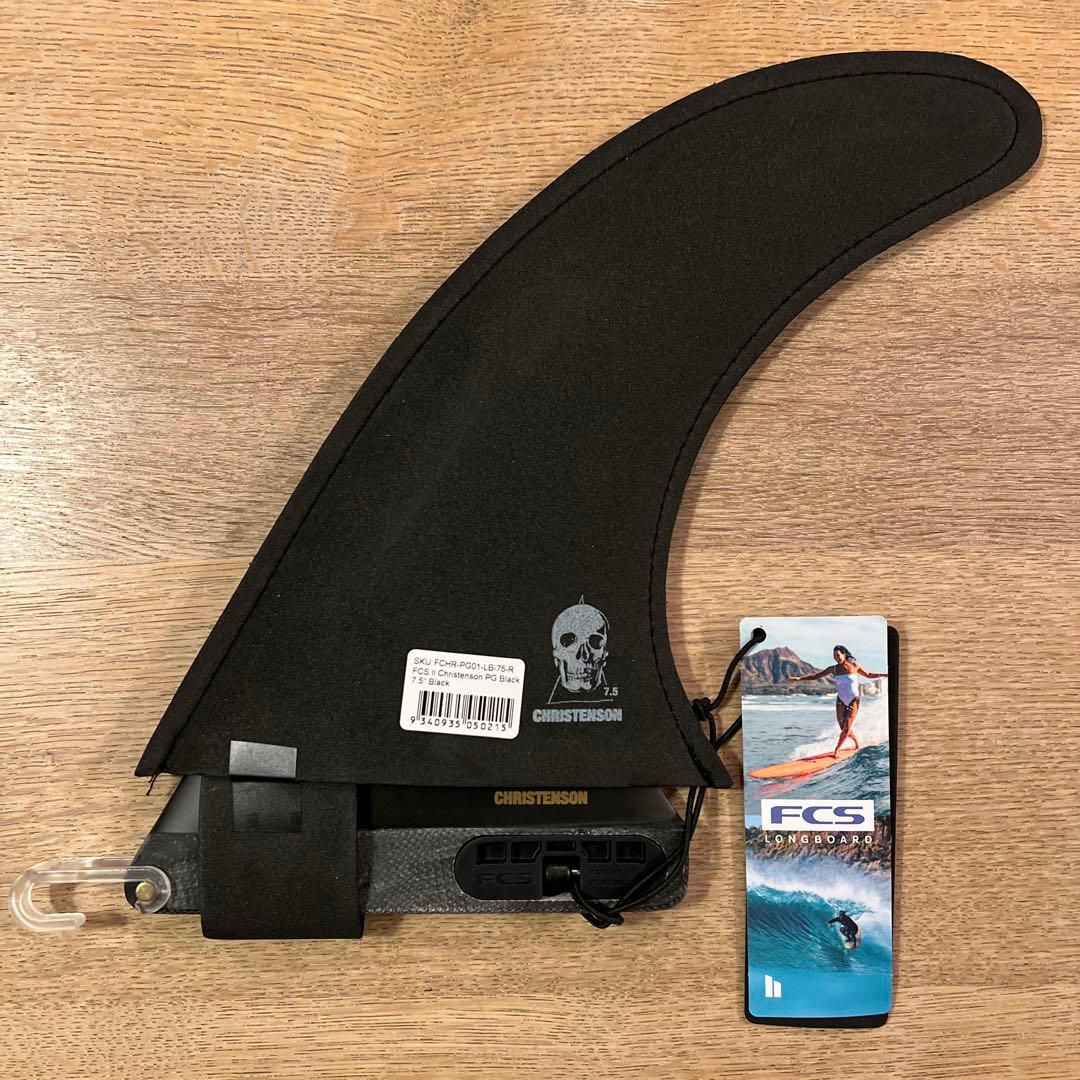 FCS II Christenson PG Black 7.5インチフィン FCS2 エフシーエスツー PG CHRISTENSON クリステンソン 7.5inch