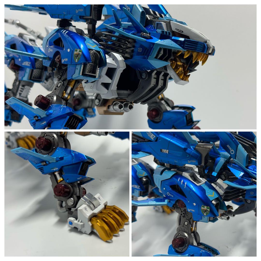 コトブキヤ　HMM ゾイド　ライガーゼロイェーガー　全塗装