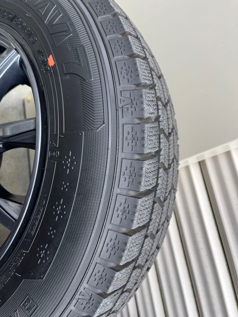 13インチスタッドレス　極美品　155/80/R13 軽自動車