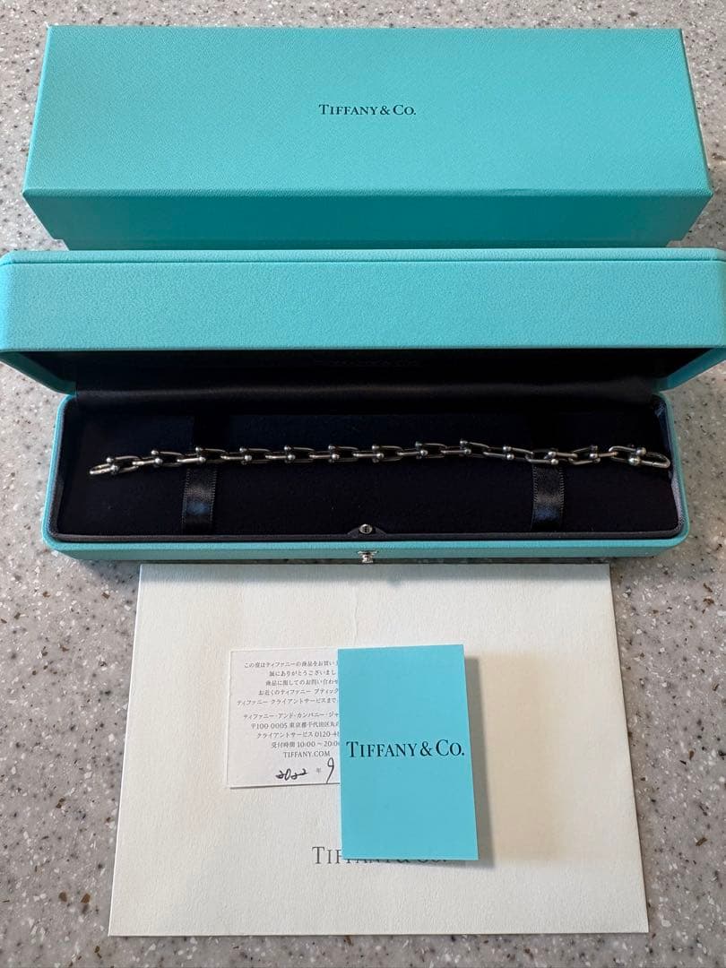 【限定価格】ティファニー TIFFANY ハードウェア ブレスレット スモール TIFFANY & Co./ティファニー】から「ハードウェアスモールリンク