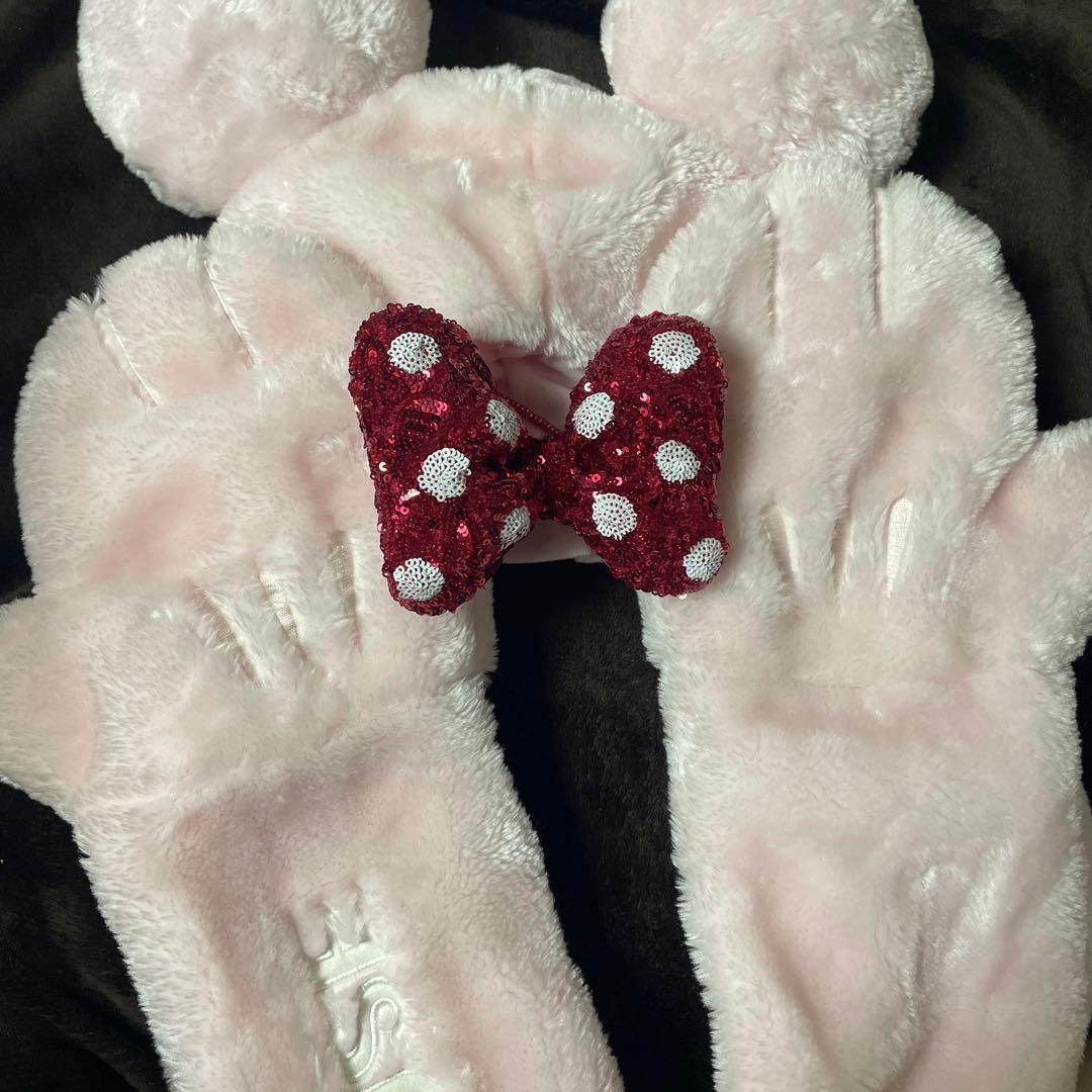 ミニー マフラーキャップ ディズニー - メルカリ