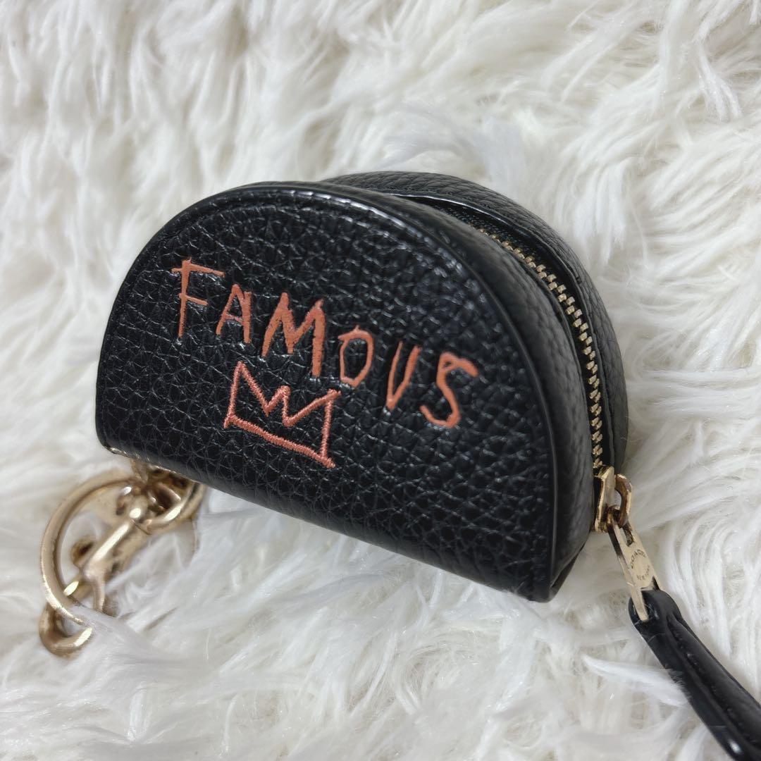 希少✨コーチCOACH バスキア コラボ クラウン 王冠 ハーフ ムーン