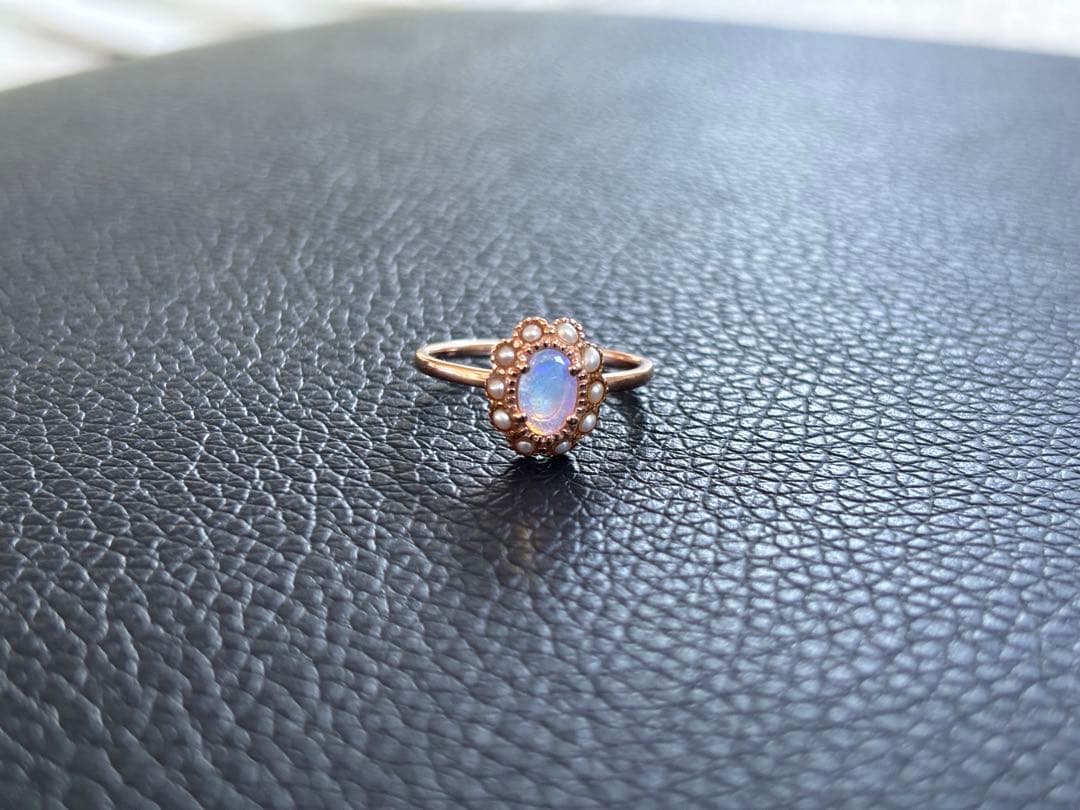 【ete】オパール　アンティーク調デザインリング オパール デザインリング | 芦屋Antico