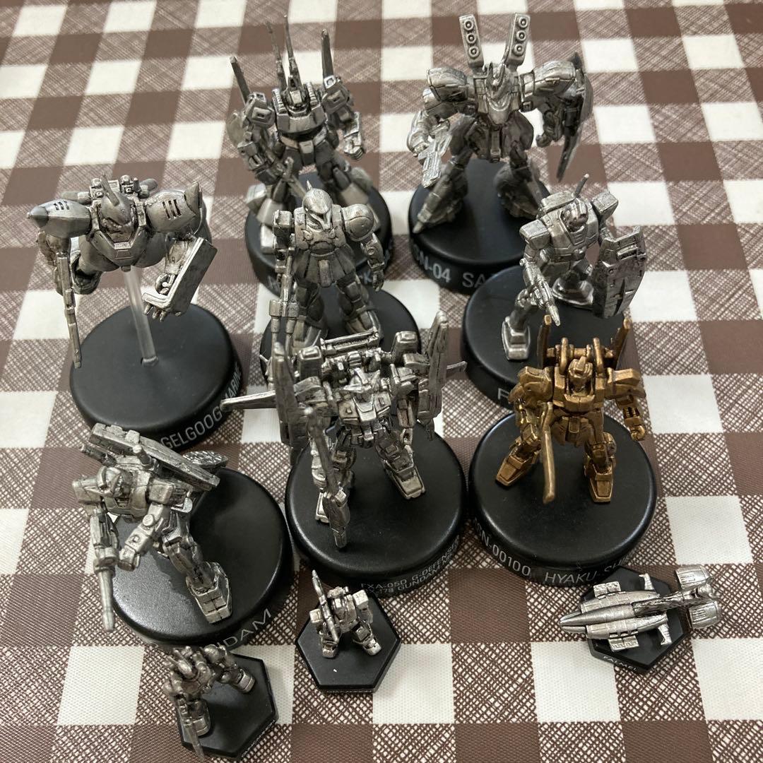 ガンダムミニフィギュアセレクション8体セット＋α - メルカリ