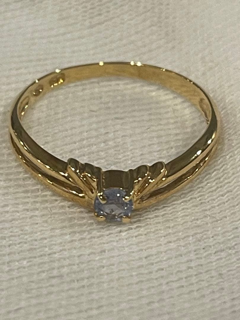 ジュエリーマキ K18リング k18 18金指輪 サファイヤ 18金 ゴールド