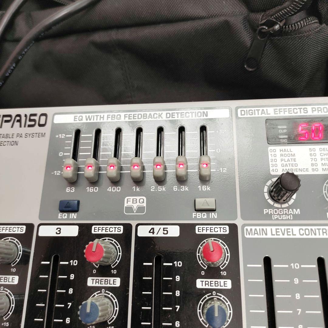 希少品】ベリンガー EPA150 PAシステム ミキサー スピーカー - メルカリ