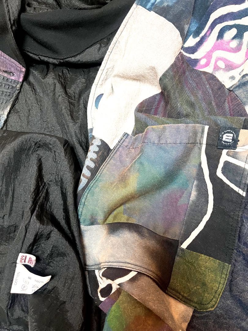 EL RODEO 異素材パッチワークアウター オーバーサイズ 個性的 - メルカリ