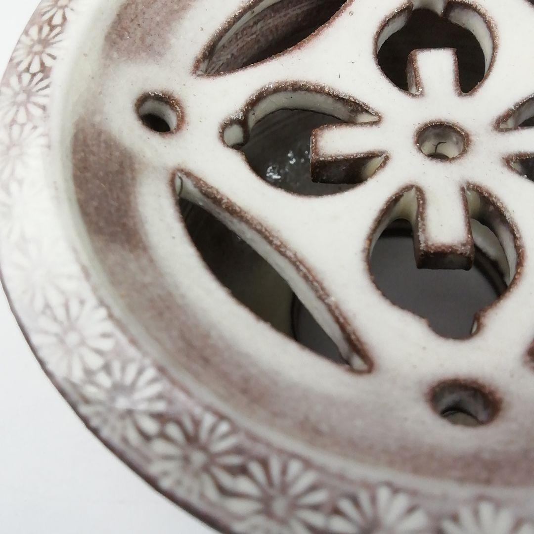 T754 蓋置 『紫三島砂金袋』『森里陶楽 造』 共箱 茶道具 - メルカリ