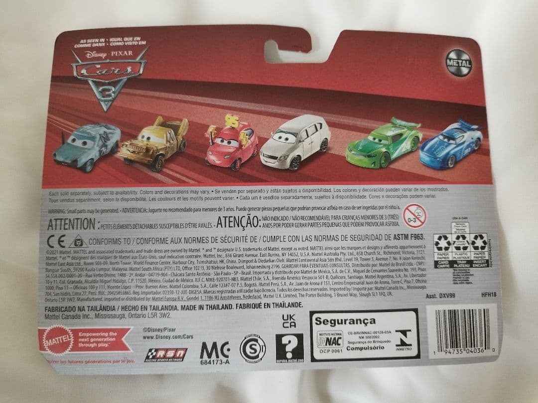 新品未使用】カーズ マテル マディマックギア＆メリッサバーナブレイク