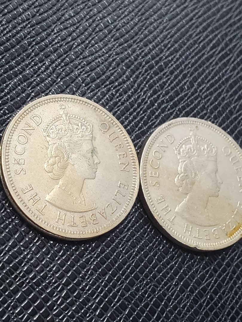 1839. 1970年 1971年 香港 エリザベス2世 1ドル コイン - メルカリ