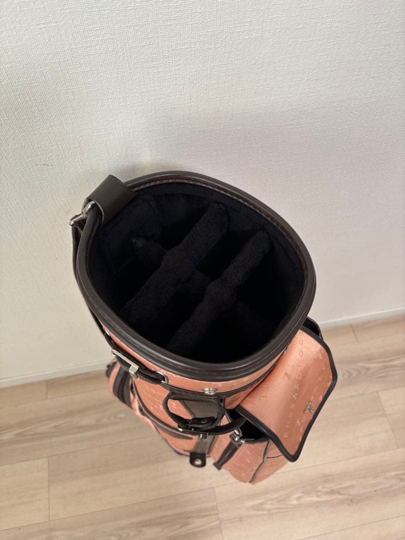 ◎トラサルディ レディース キャディバッグ ゴルフバッグ TRUSSARDI