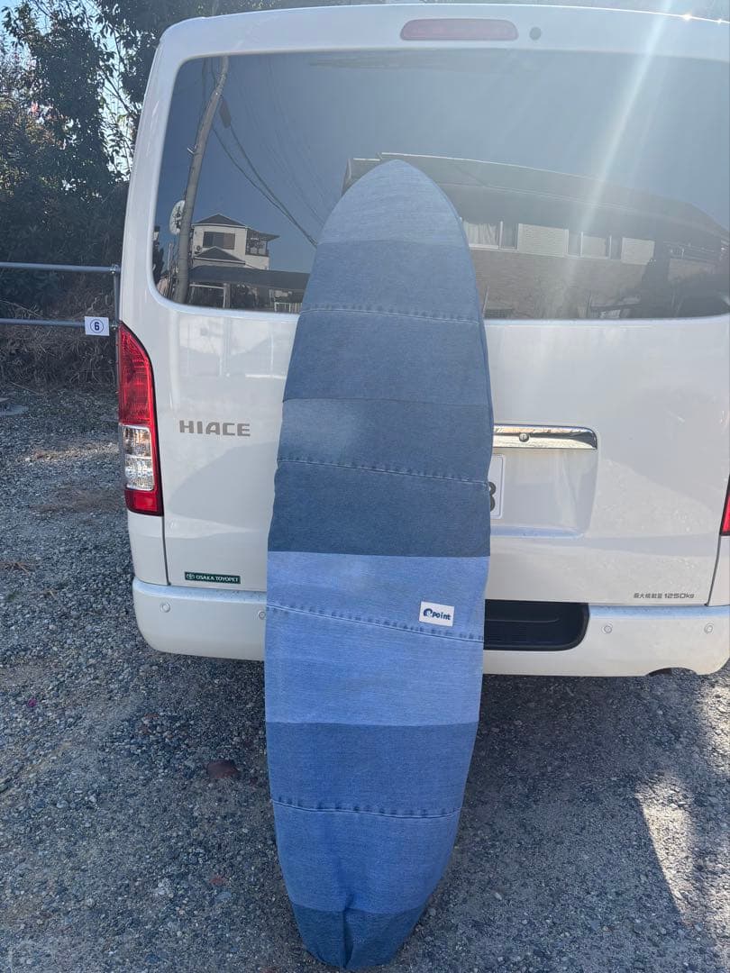 サーフボードケース ニットケース デニム ショートボード ミッド