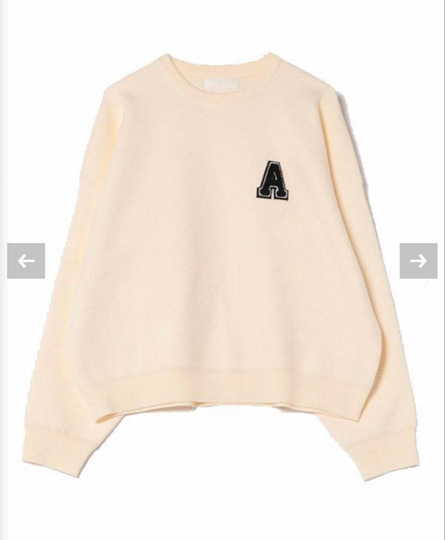 ACYM A logo sweat ニット セール】A logo sweat ニット（ニット/セーター）｜ACYM（アシーム）の