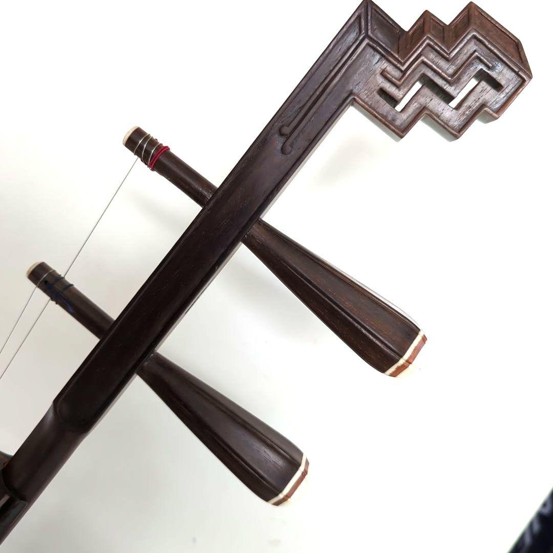 胡涵柔製作 明清老紅木 未使用 回紋頭二胡6 胡涵柔製作 明清老紅木 未使用 回紋頭二胡6 | Shop at Mercari from