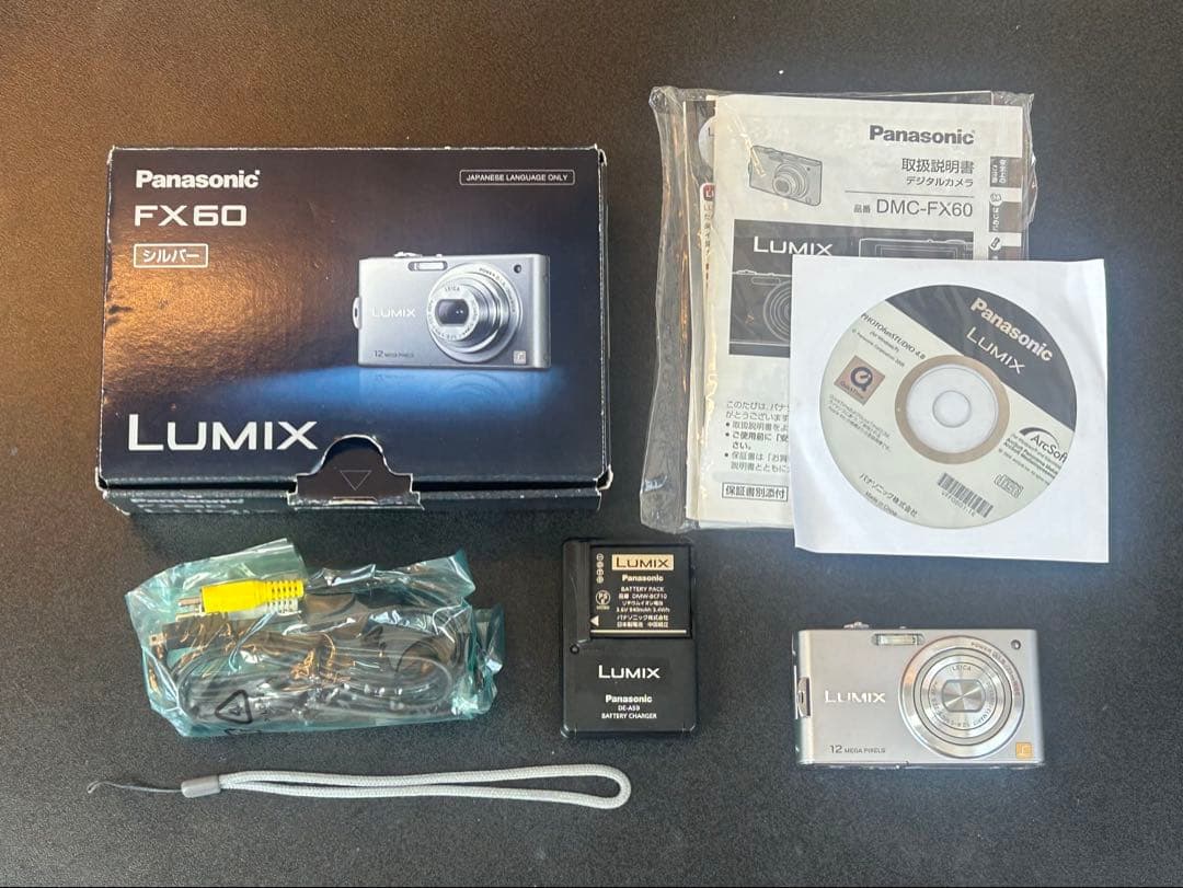 Panasonic DMC-FX60 デジタルカメラ シルバー 動作確認済み 概要 デジタルカメラ DMC-FX60 | LUMIX（ルミックス） ミラーレス一眼