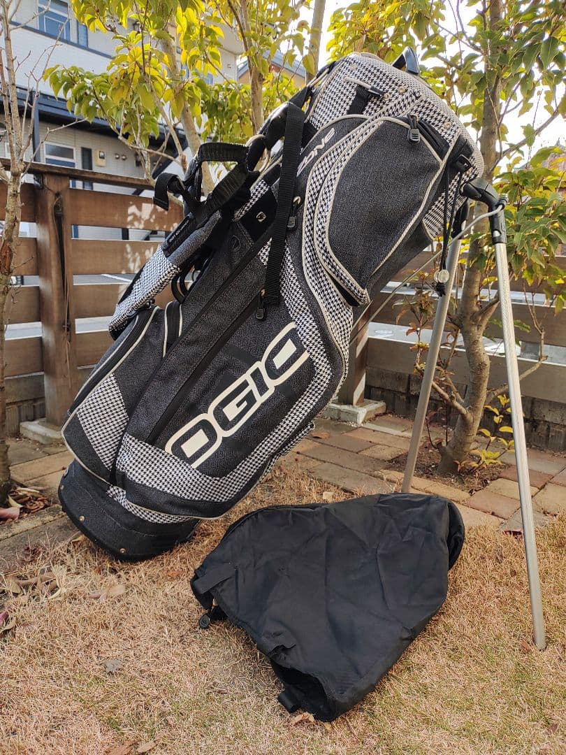 OGIO 8分割スタンド付きキャディバッグ チェック柄
