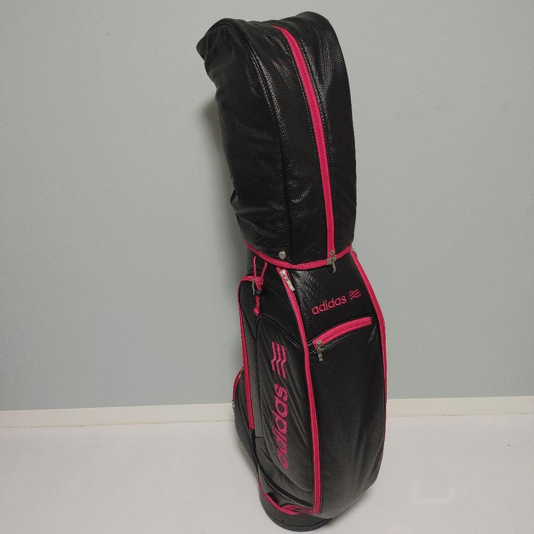 adidas キャディバッグ 黒/ピンク ADIDAS Gym Bag Duffle Carry On Navy Pink Shoe Pocket Shoulder