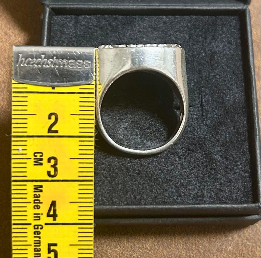 Maison Margiela】ロゴスタンプ エングレイブドシグネットリング