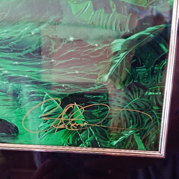 再再値下げ！絵画 クリスチャンラッセン ハワイアンエンブレイス