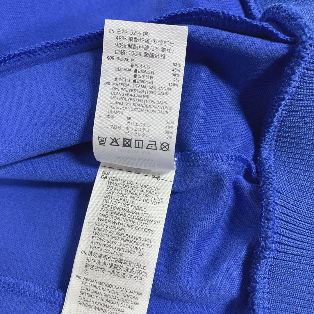 新品タグ付 Lサイズ adidas Manchester United 青 - メルカリ