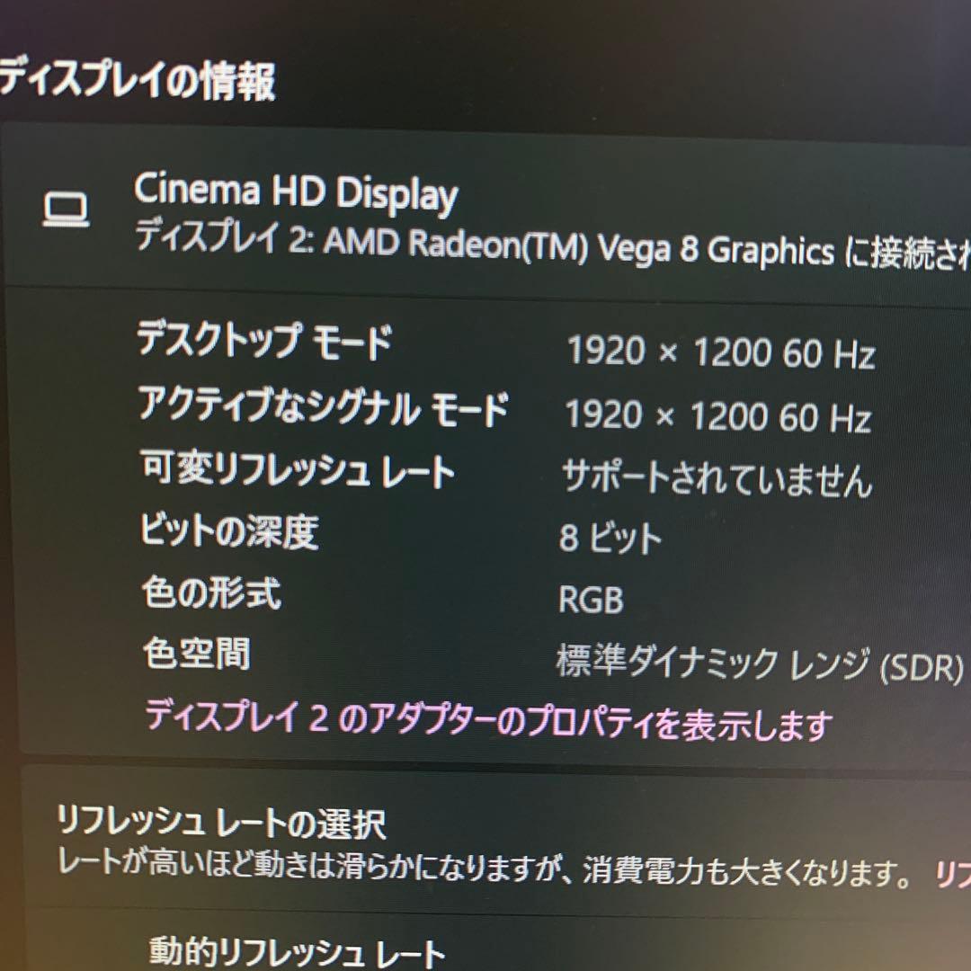 【美品】Apple Cinema HD Display 23インチ【おまけ付き】