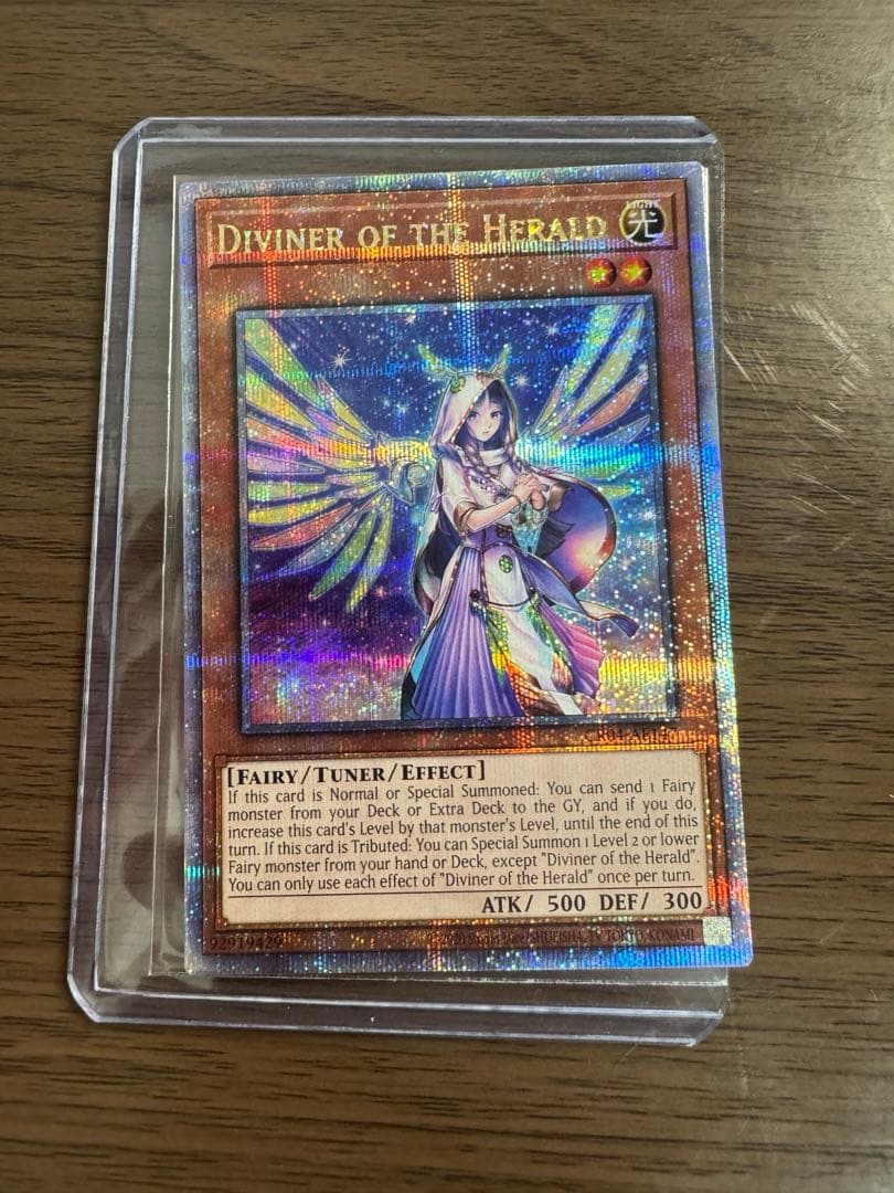 遊戯王 泰亜版 英語 アジア 宣告者の神巫 デクレアラーディヴァイナー