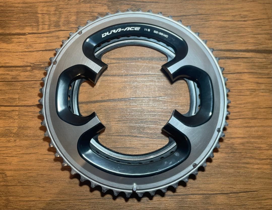 【レア】DURA-ACE9000 チェーンリング 52-38T DURA-ACE チェーンリング52T FC-09/FC-R9200-PX用