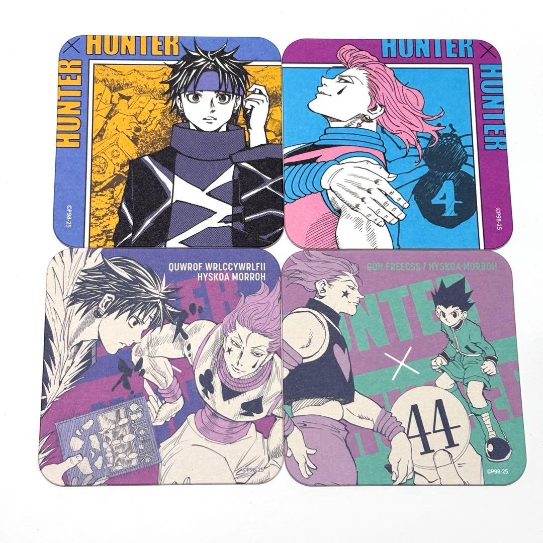 ヒソカ クロロ ゴン ハンターハンター アートコースター 原作 - メルカリ