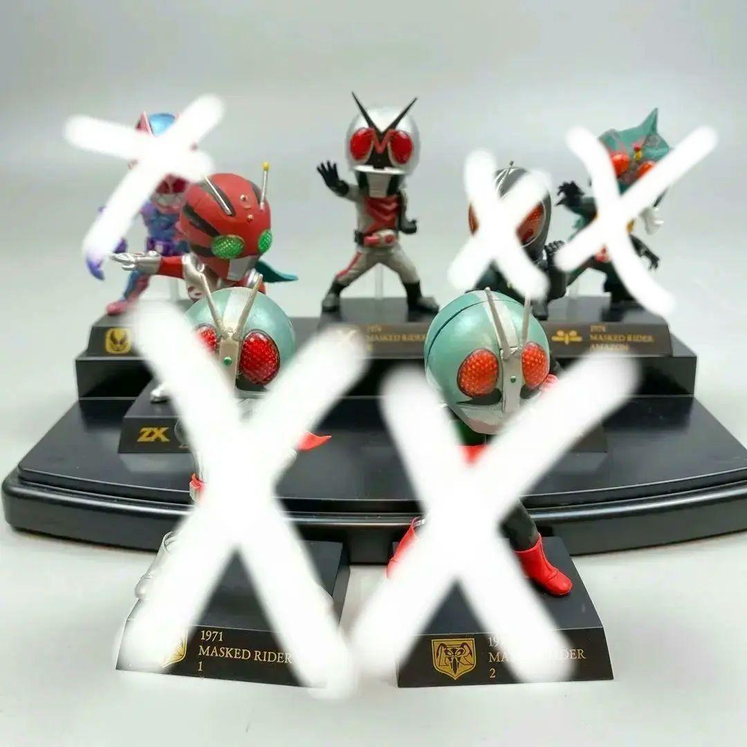 仮面ライダー デフォルメフィギュア 一番くじ 5体セット