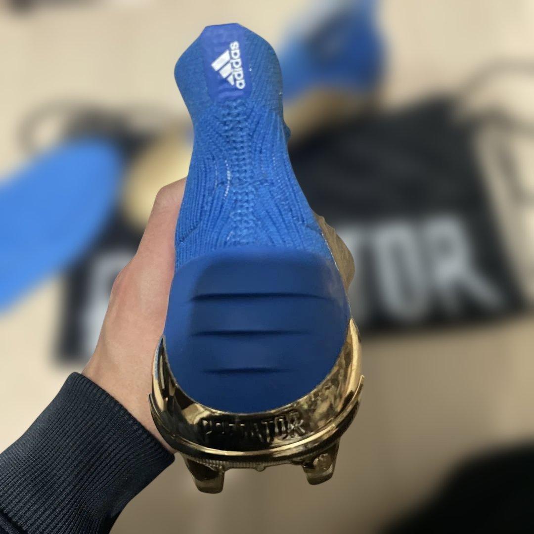 【限定】アディダス　プレデター 25.5cm 紐なし　サッカー　スパイク