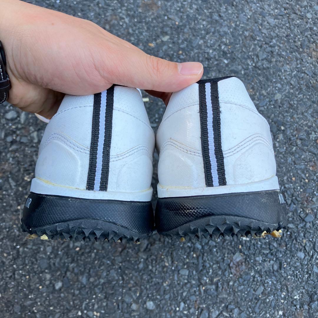 Nike ゴルフシューズ ホワイト ゴールド 26.0cm