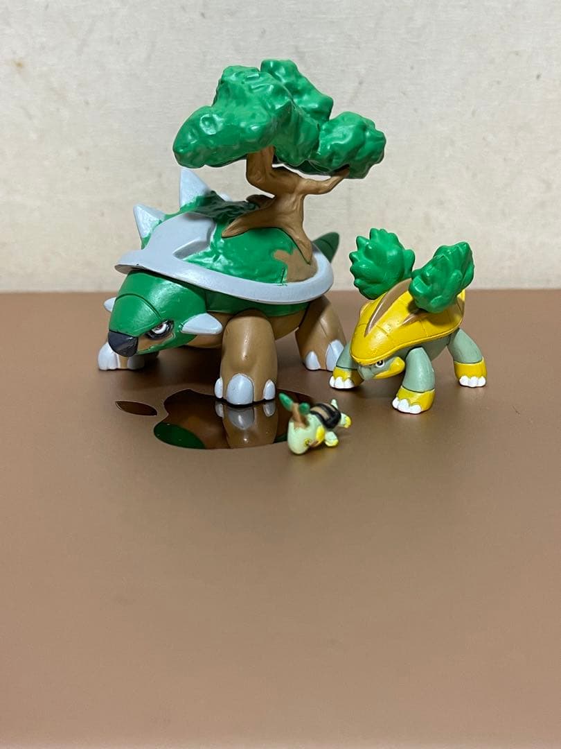 立体ポケモン図鑑 ドダイトス ハヤシガメ ナエトル - メルカリ