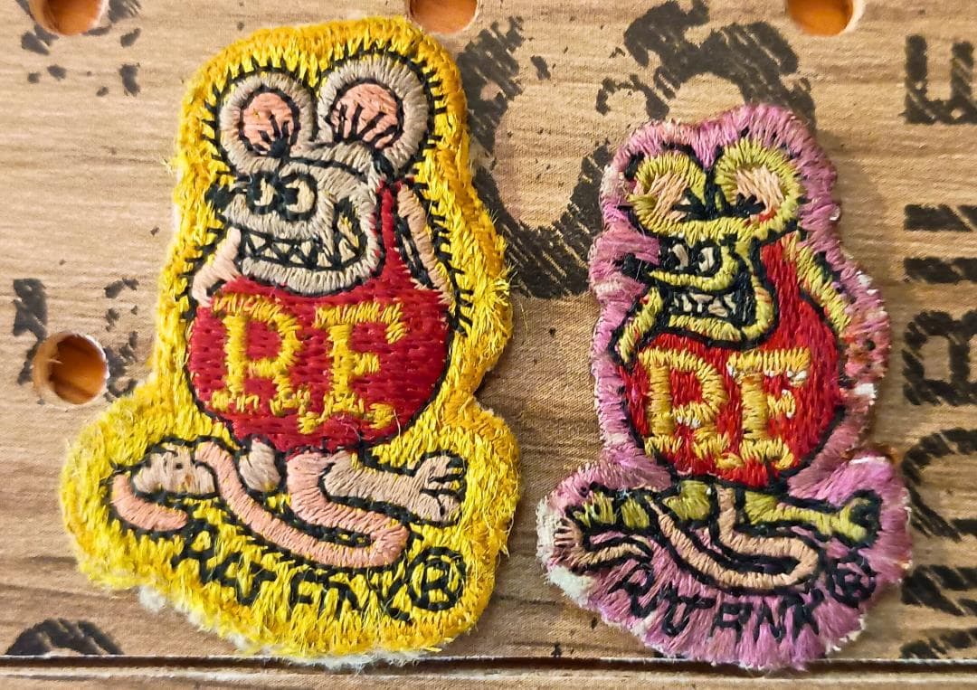 ラットフィンク ピンバッジ 缶バッジ ワッペン 9点セット RATFINK