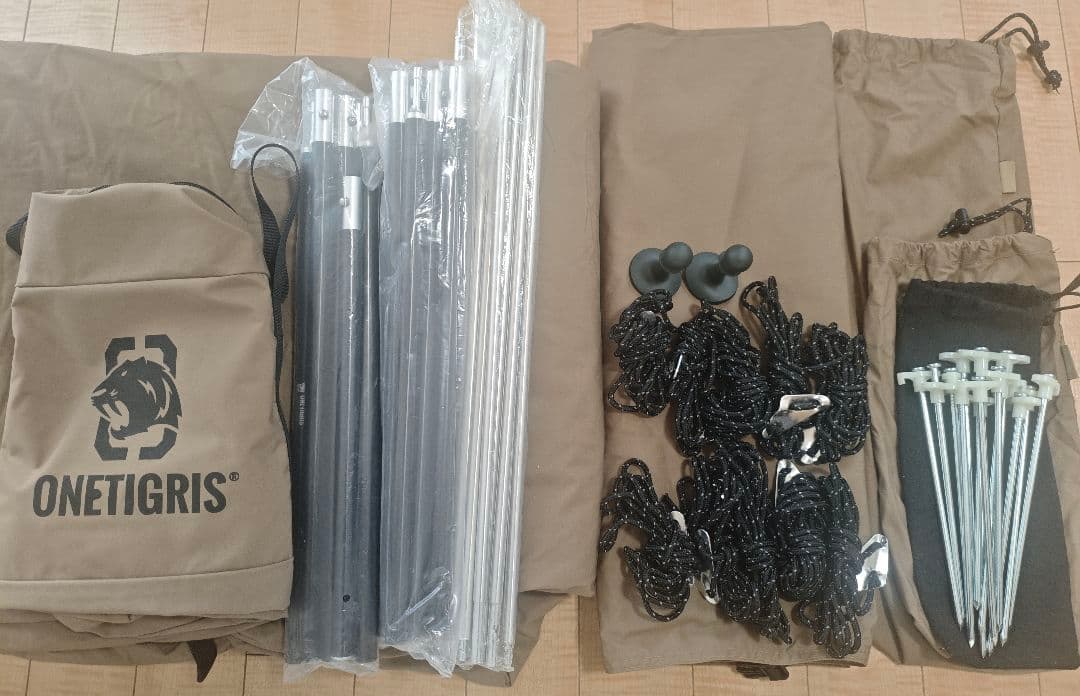 OneTigris SOLO STEAD TC ブラウン 中古 OneTigris SOLO STEAD TC ブラウン 中古 SOLO HOMESTEAD ポリコットン