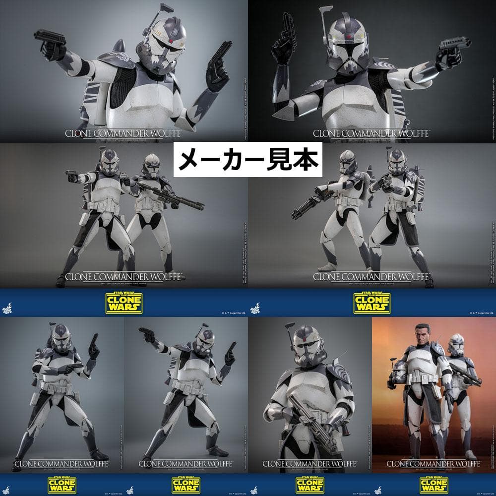 クローン・ウォーズ【コマンダー・ウォルフ】1/6フィギュア　ホットトイズ