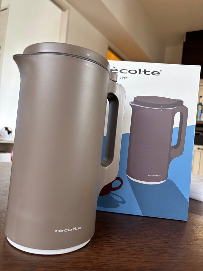 récolte Auto Cooking Pot モカブラウン　自動調理ポット 自動調理ポット | récolte（レコルト）