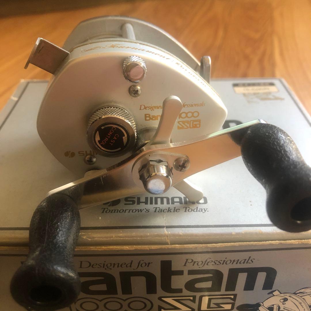 シマノ バンタム 1000 SG ベイトリール ドラグクリック音付 - メルカリ