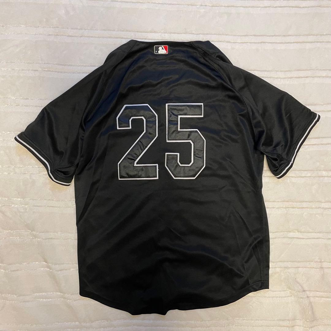 ニューヨーク ヤンキース 2009 MLB ブラック25番 Majestic - メルカリ