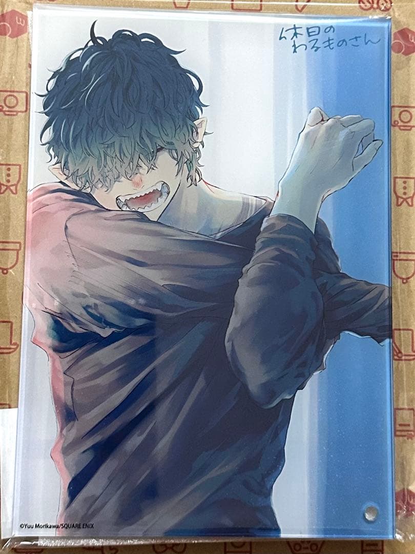 休日のわるものさん ポップアップ 原画 アクリルボード アクリル