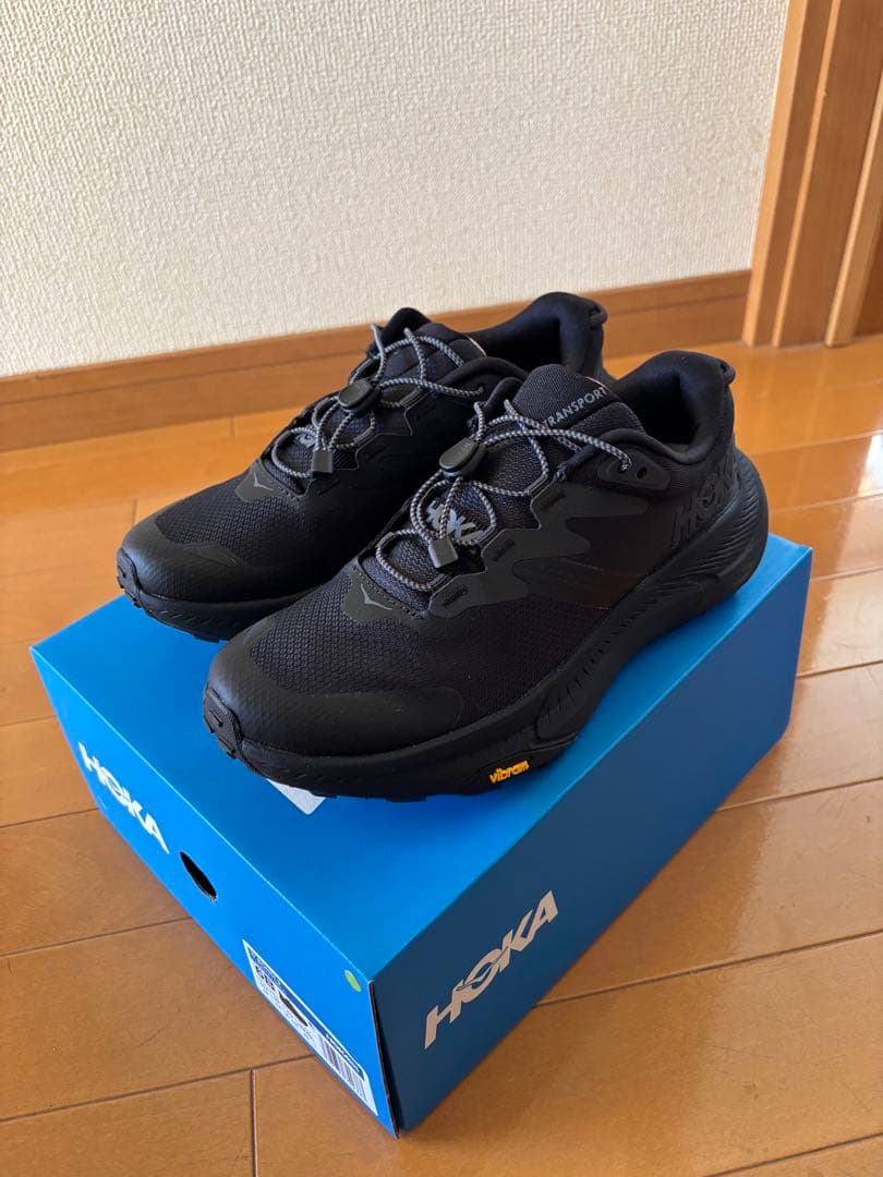 HOKA W BOND 9 ブラック 6B HOKA BONDI 9 BLACK / BLACK（ホカ ボンダイ 9-ブラック） | atmos