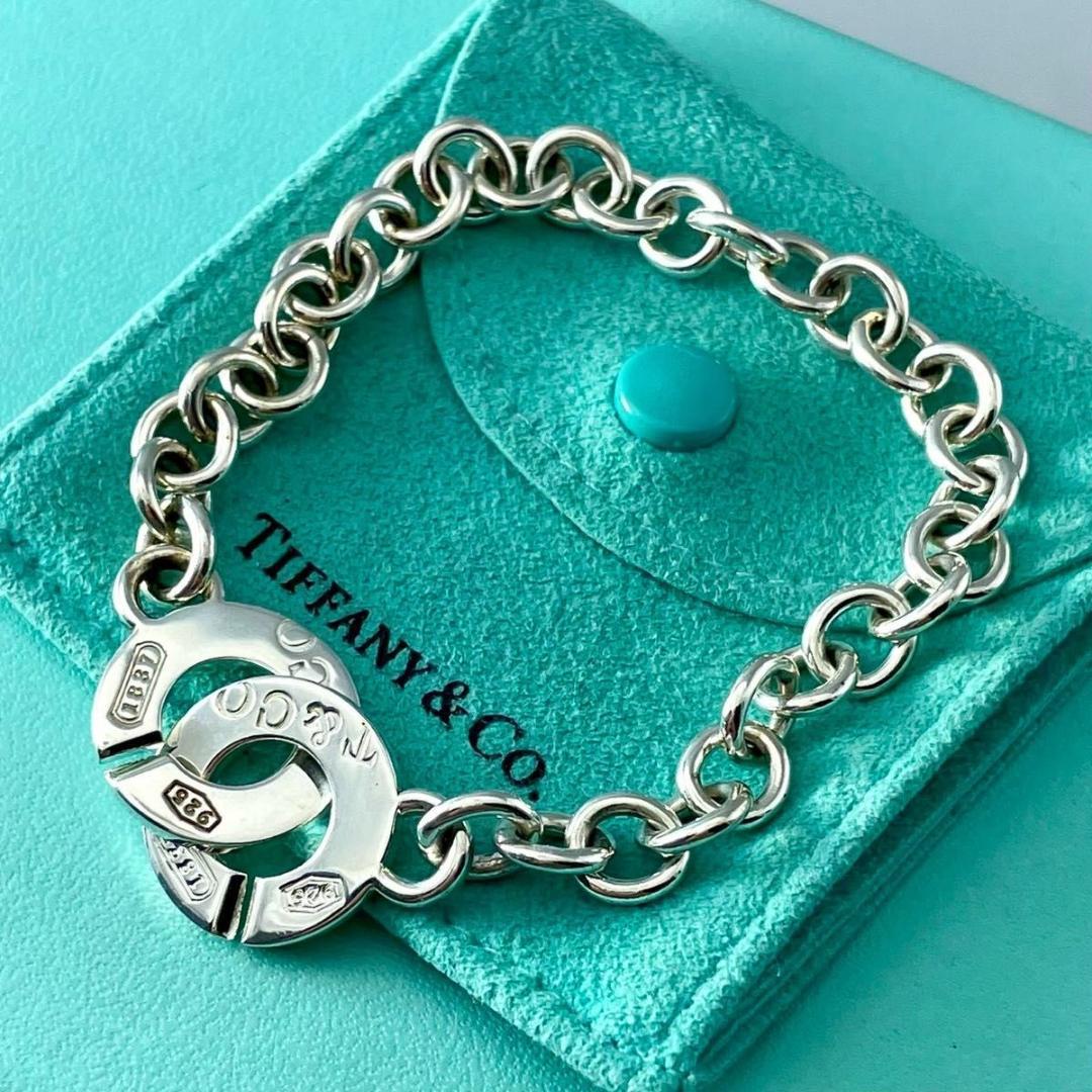 ティファニー 1837 サークル クラスプ ブレスレット XF1fe ティファニー 1837 サークル クラスプ ブレスレット （ミディアム